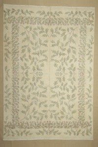 Oushak Rug 7x10 Green Beige Oushak Rug 210,306