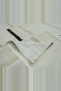 7x10 Minimalist Decor Hemp Kilim Rug 215,308 - Turkish Hemp Rug  $i