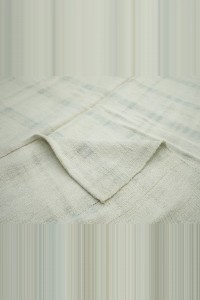 7x12 Broken Gray Striped Hemp Kilim Rug 200,351 - Turkish Hemp Rug  $i