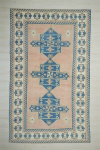 Oushak Rug 7x12 Wool Vintage Oushak Rug 220,360