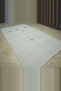 7x13 Stripe vintage turkish hemp kilim rug 211,290 - Turkish Hemp Rug  $i