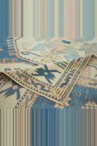 7x9 Wool Navy Blue Oushak Rug. 217x274 - Oushak Rug  $i
