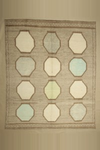 8x10 Karz Pattern Natural Oushak Rug. 253,304