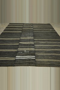 8x10 Minimalist Decor Goat Hair Kilim Rug. 240,300 - Goat Hair Rug  $i