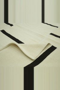 8x10 Modern Stripe Flat Weave Rug. 242,302 - Turkish Natural Rug  $i