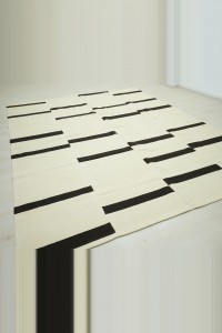 8x10 Modern Stripe Kilim Rug. 242,303 - Turkish Natural Rug  $i