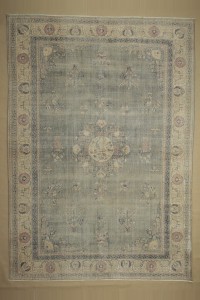 Oushak Rug 8x11 Gray Oushak Rug 243,342