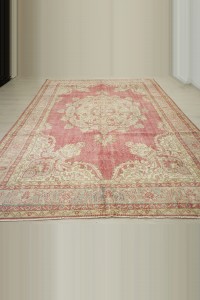 8x11 Modern Vintage Oushak Rug 234,330 - Oushak Rug  $i