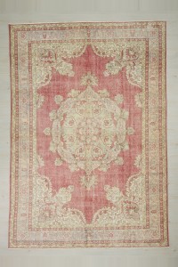 Oushak Rug 8x11 Modern Vintage Oushak Rug 234,330