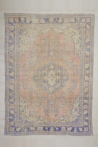 Oushak Rug 8x11 Nineteen Century Antique Oushak Rug. 238,324
