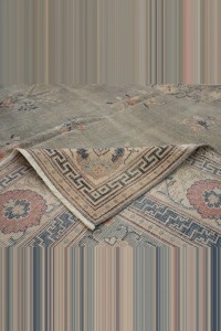 8x11 Persian Pattern Gray Oushak Rug 243,342 - Oushak Rug  $i