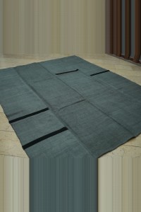 8x9 Overdye Grey Hemp Rug. 230,280 - Turkish Hemp Rug  $i