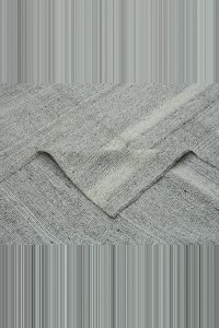 9x11 Minimalist Decor Flat Weave Kilim Rug. 273,347 - Grey Turkish Rug  $i