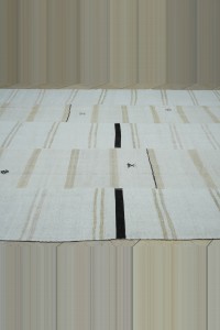 9x11 Minimalist Decor Hemp Kilim Rug 277,328 - Turkish Hemp Rug  $i