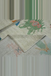 9x11 Oushak Pattern New Made Hemp Carpet Rug. 259,346 - Turkish Carpet Rug  $i