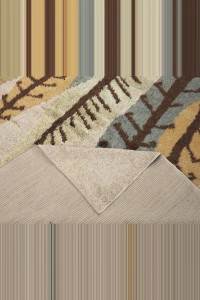 9x12 Pine Tree Hemp Rug 274,353 - Turkish Carpet Rug  $i