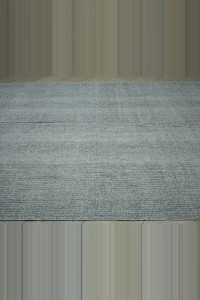 9x12 Plain Gray Flat Weave Kilim Rug. 260,278 - Grey Turkish Rug  $i