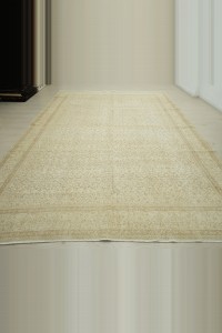 9x12 Seven Mountain Flower Pattern Oushak Rug 260,370 - Oushak Rug  $i