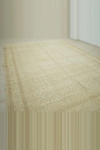 9x12 Seven Mountain Flower Pattern Oushak Rug 260,370 - Oushak Rug  $i