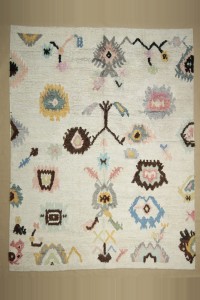 9x12 Shining White,Hemp Carpet Rug 274,355