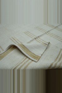 9x12 Striped Oversize Organic Hemp Kilim Rug 285,353 - Turkish Hemp Rug  $i