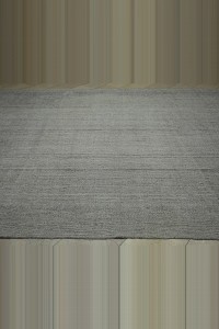 9x13 Plain Gray Flat Weave Kilim Rug. 290,387 - Grey Turkish Rug  $i