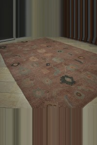 9x14 Overdye Bronze Hemp Carpet Rug. 283,432 - Turkish Carpet Rug  $i