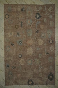Turkish Carpet Rug 9x14 Overdye Bronze Hemp Carpet Rug. 283,432