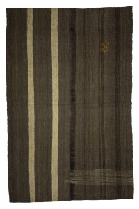 Goat Hair Rug Anique Striped Pattern Turkish Kilim Rug 8x12 Feet  230,353