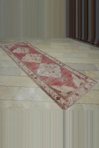 Antique Kirsehir Rug Runner 3x10 Feet 96,311 - Turkish Rug Runner  $i