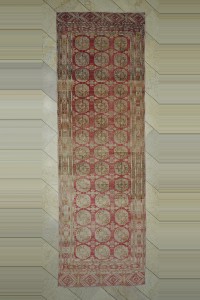 Antique Kirsehir Rug Runner 4x12 Feet 120,376 - Turkish Rug Runner  $i