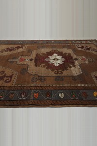 Baqshaish Design Brown Kars Carpet Rug 8x11 242,338 - Turkish Carpet Rug  $i