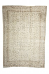 Oushak Rug Beige and Brown Oushak Rug 7x10 Feet 222,315