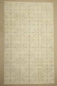 Oushak Rug Beige Brown Oushak Rug 5x8 Feet 160,257