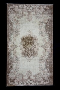 Oushak Rug Beige Brown Oushak Rug 5x9 Feet 166,287