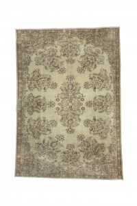 Oushak Rug Beige Brown Oushak Rug 7x10 Feet  219,312