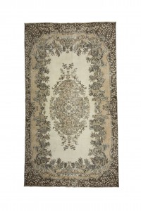 Oushak Rug Beige Brown Turkish Oushak Rug 5x9 Feet 160,281