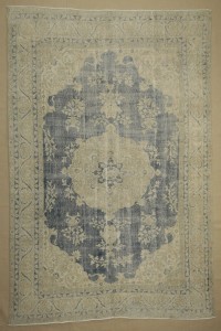 Oushak Rug Beige Navy Blue Oushak Rug 7x10 Feet 209,313