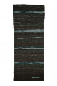 Goat Hair Rug Blue Striped Goat Hair Rug 5x12 Feet 146,360