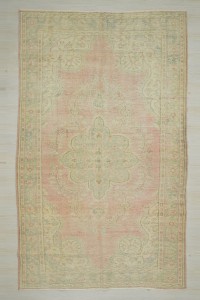 Oushak Rug Boho Oushak Rug 6x10 Feet 190,298