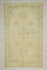 Oushak Rug Bordered Oushak Rug 5x9 Feet 160,268