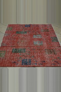 Bright Oushak Rug 4x5 Feet 157,123 - Oushak Rug  $i