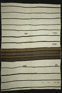 Turkish Hemp Rug Brown And White Turkish Hemp Kilim Rug 7x10 Feet  210,300