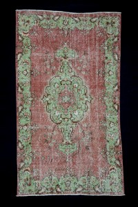 Oushak Rug Colourful Turkish Oushak Rug 4x7 Feet 117,202