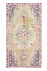 Oushak Rug Colourful Turkish Oushak Rug 4x8 Feet 122,228