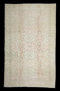 Oushak Rug Daisy Pattern Oushak Rug 6x10 Feet 194,310