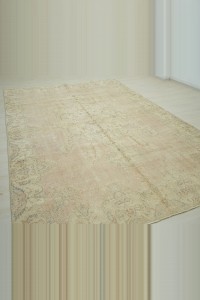 Distressed Oushak Area Rug 7x10 Feet 204,308 - Oushak Rug  $i