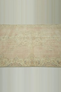 Distressed Oushak Area Rug 7x10 Feet 204,308 - Oushak Rug  $i