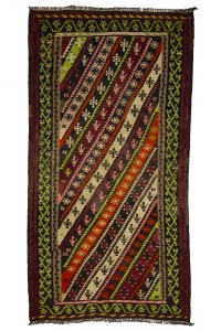 Turkish Kilim Rug Ethnic Design Turkish Kilim Rug 6x10 Feet 165,310