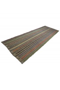 Extraordinary Kilim Rug Runner 4x11 Feet 130,336 - Turkish Rug Runner  $i